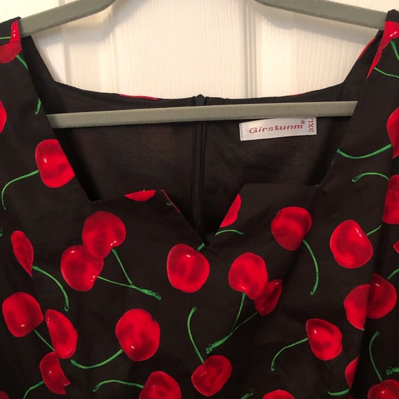 50’s Dress- Rockabilly  🍒 - Picture 3 of 7